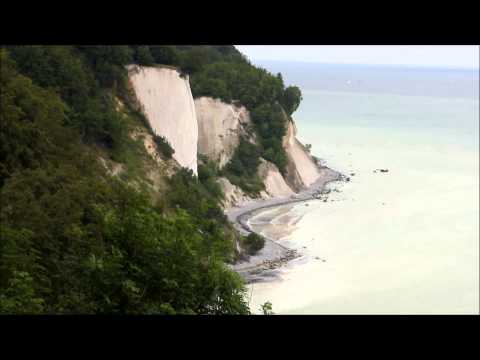 [Full HD] Kreideküste auf Insel Rügen: Wissower Klinken | merq.de/ruegen